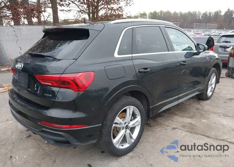 2024 Audi Q3 Premium 45 Tfsi S Line Quattro Tiptronic z USA, uszkodzony, nr VIN WA1DECF31R1114595
